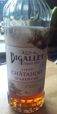 Sirop de châtaigne d'Ardèche
