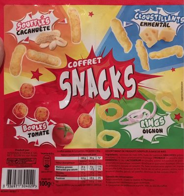 Coffret snacks