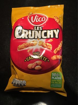 Les Crunchy Goût Cacahuète