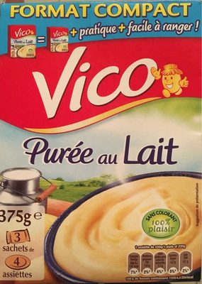 Purée au lait