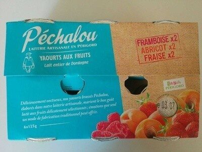 Yaourts aux fruits