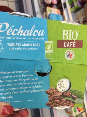 Yaourt aromatisé café