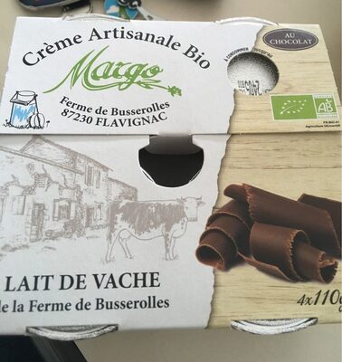 Creme artisanale bio Margo