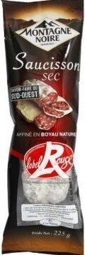 Saucisson sec affiné nature