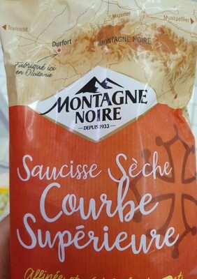 Saucisse sèche courbe supérieure