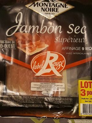 Jambon Sec Supérieur Affinage 9 mois