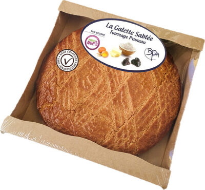 Galette sablée au pruneau