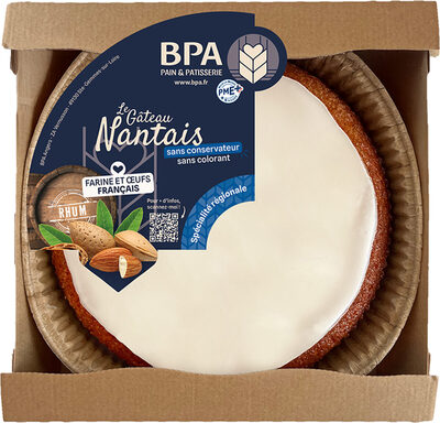 Gateau nantais - 6 parts 400grs