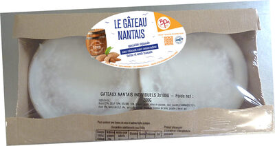 Gâteaux nantais individuels x2
