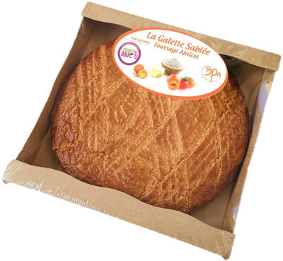 La galette sablée fourrage Abricot