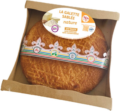 Galette sablee nature feve - 6/8 parts 300grs