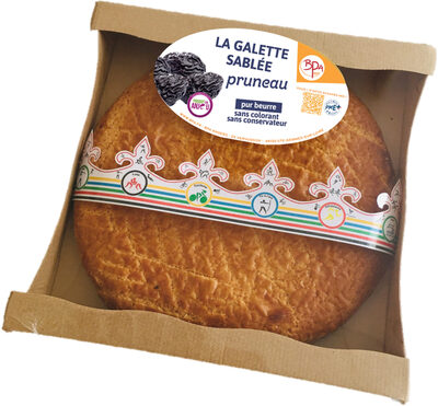 Galette sablee pruneau - 6/8 parts 400g feve