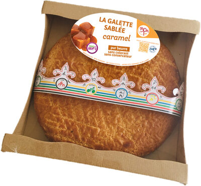 Galette sablee caramel- 6/8 parts 400g feve