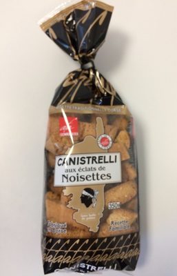 Canistrelli aux éclats de noisettes