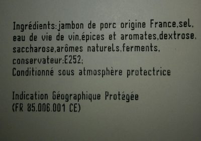 Jambon de Vendée