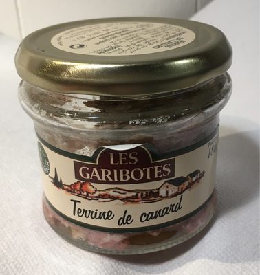 Terrine Canard 180G Les Garibotes