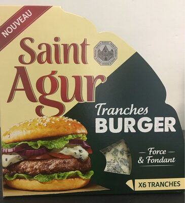 Saint Agur - tranches burger