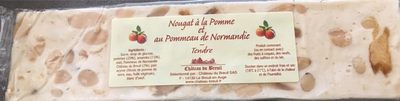 Nougat pomme et pommeau de normandie