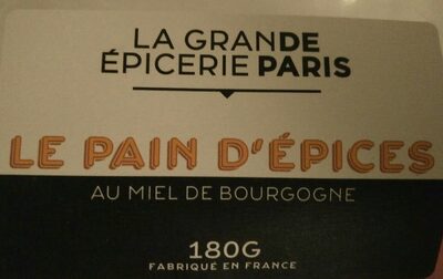 Pain D?épices Au Miel De Bourgogne