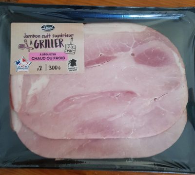 Jambon cuit supérieur à griller