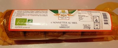 Nonnettes au miel fourrées abricot