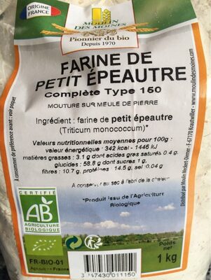 Farine petit epeautre