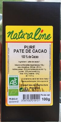 Pure pate de cacao