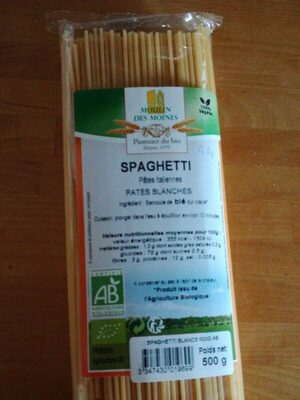Spaghetti, pâtes blanches