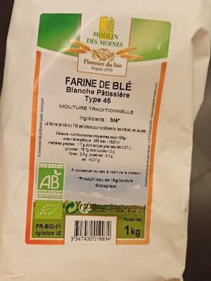 Farine de blé type 45