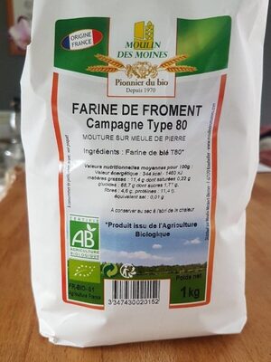 Farine de froment Campagne Type 80