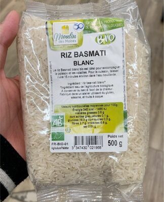 Riz basmati blanc