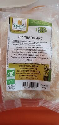 Riz Thai Blanc