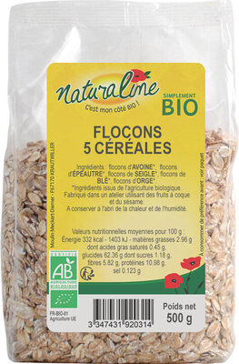 FLOCON 5 CEREALES 500 G