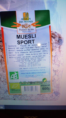 Muesli sport