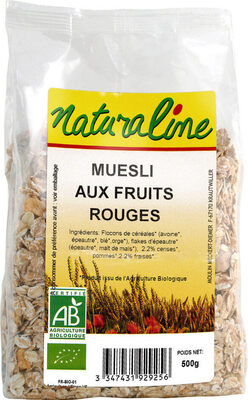 Muesli aux fruits rouges