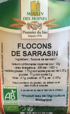 Flocons de Sarrasin