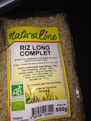 Riz long complet