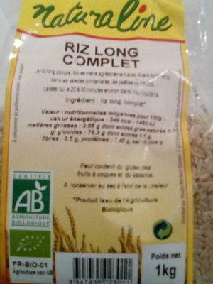 Riz long complet