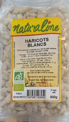 Naturaline Haricots Blancs 500G