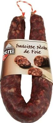 Saucisse sèche de foie