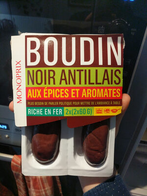 Boudins noirs antillais