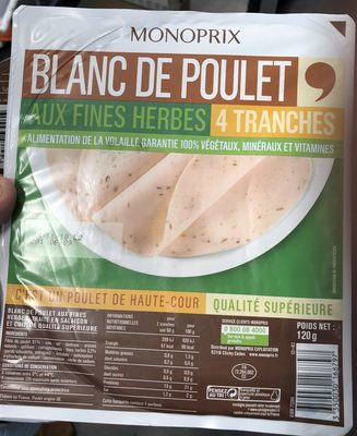 Blanc de poulet aux fines herbes