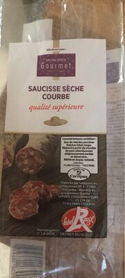 Saucisse sèche courbe à qualité supérieure