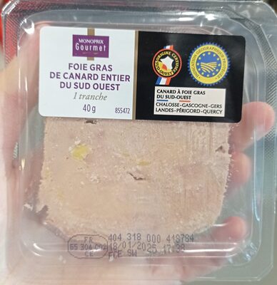 Foie gras de canard entier