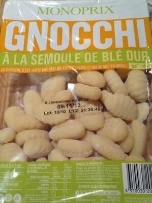 Gnocchi à la semoule de blé dur
