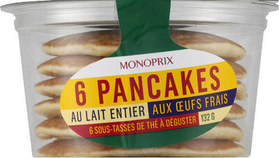 Pancakes nature frais