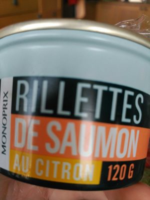 Rillettes de saumon au citron