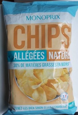 Monoprix Chips Allégées Nature