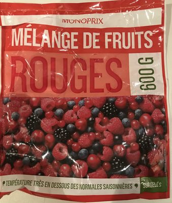 Mélange de fruits rouges