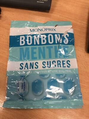 BONBONS MENTHE SANS SUCRE